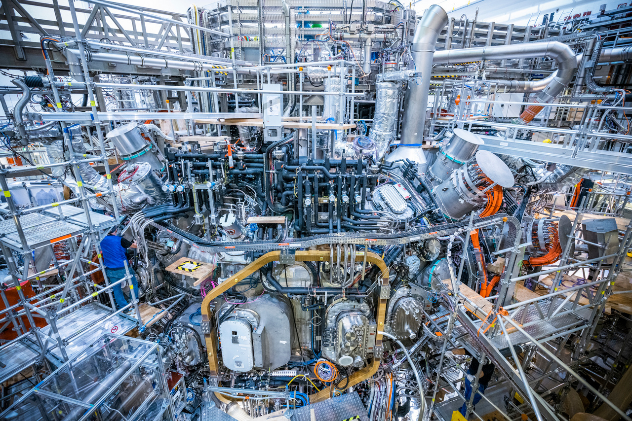 Wendelstein 7 X Photo MPI for Plasma Physics Jan Michael Hosan