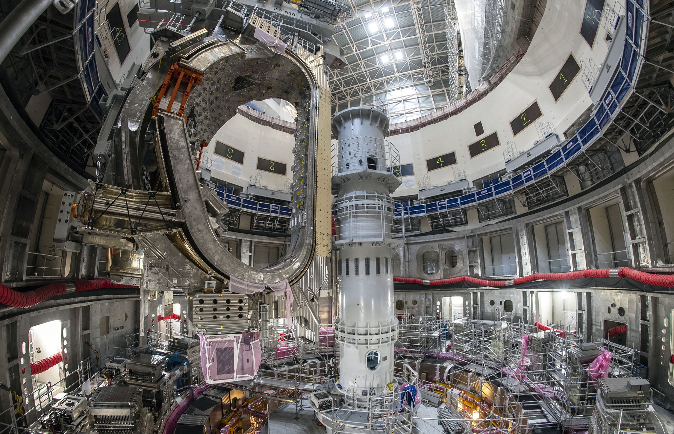ITER Lifting the first sub section Maj 2022