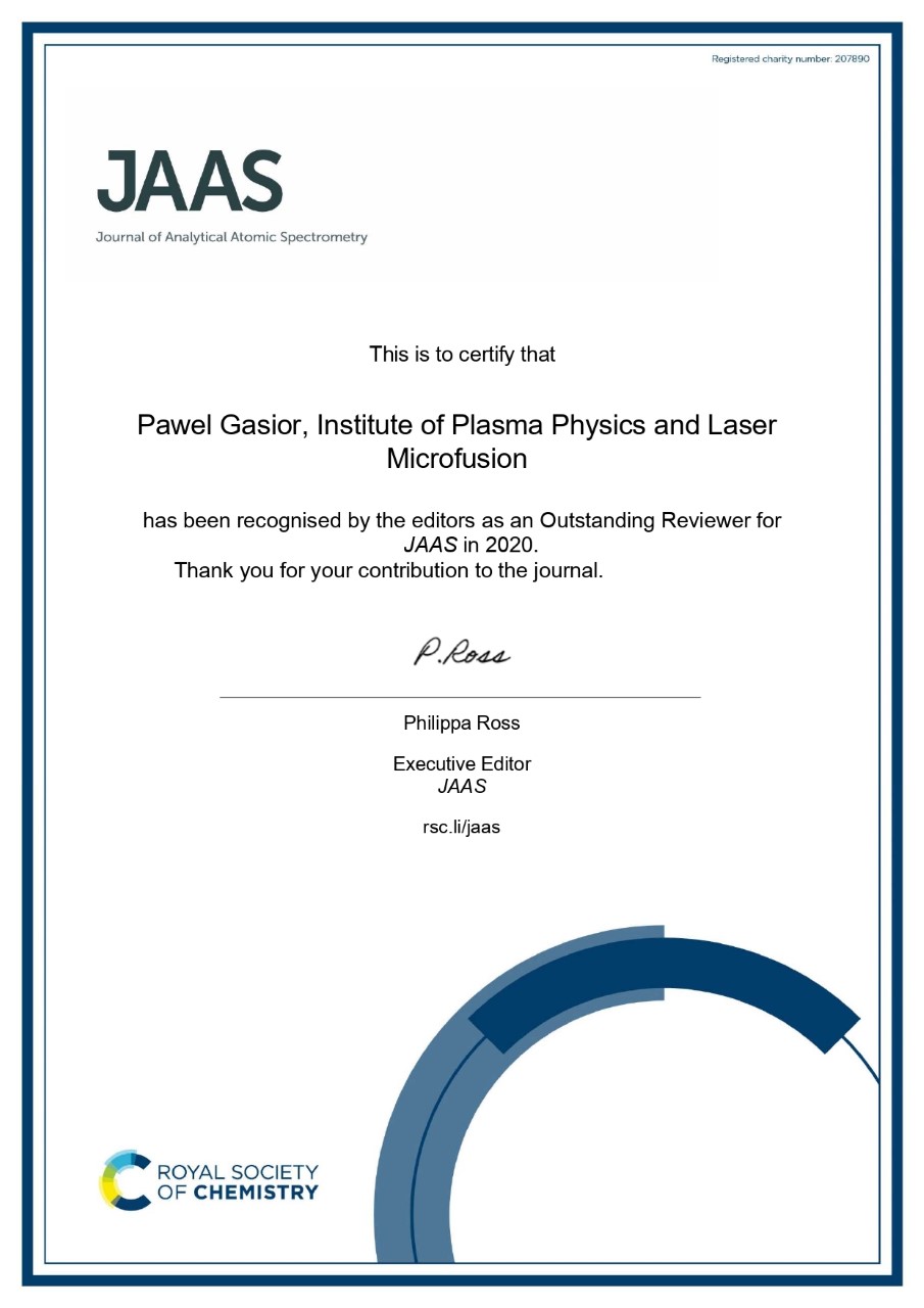 JAAS 2020 P Gasior