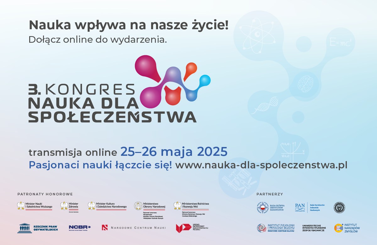 Kongres Nauka dla Spoleczenstwa 2025