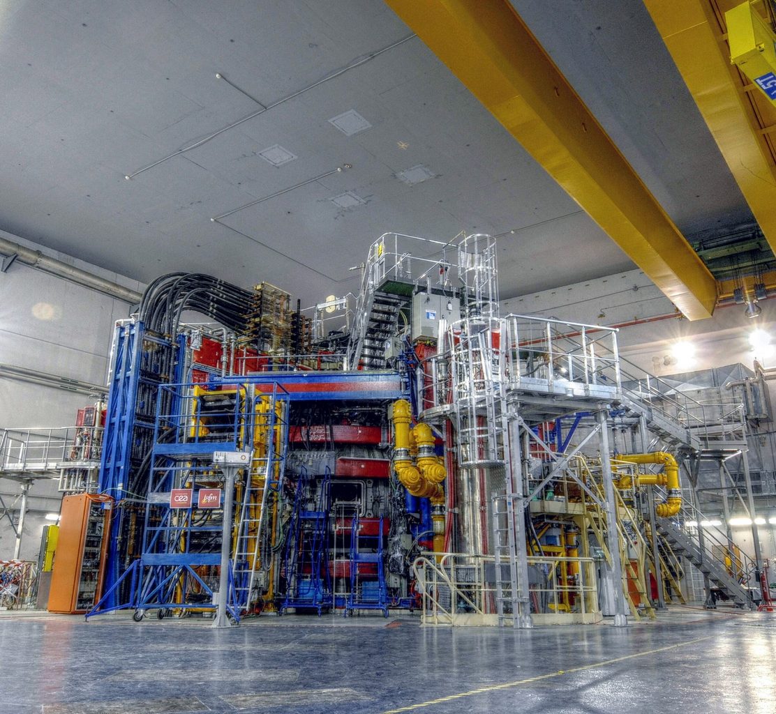 WEST tokamak in Cadarache France. Credit CEA C. Roux